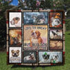 Border Collie Little Paw Quilt Blanket Dhc03011646Dd , 50 X 60 Inch, Quilt Bed Set