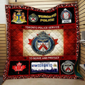 Police Quilt Blanket DHC311250VT , 50 x 60 Inch, Quilt Bed Set