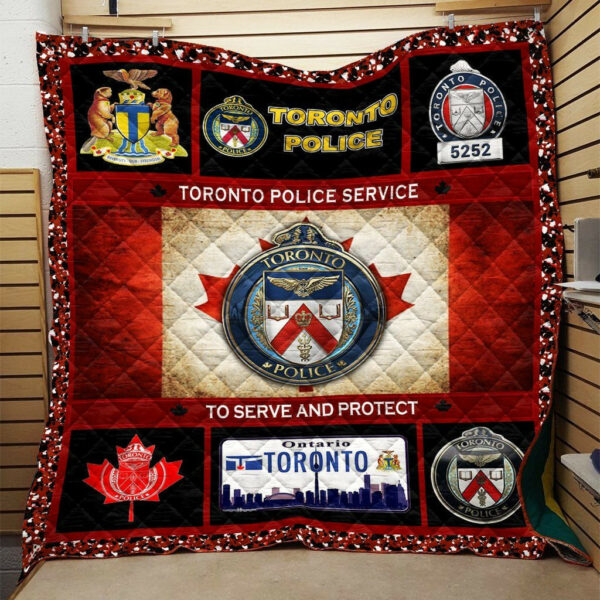 Police Quilt Blanket Dhc311250Vt , 50 X 60 Inch, Quilt Bed Set