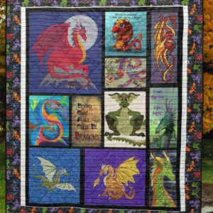Dragon All Kind Of Dragons Quilt Blanket Dhc04011888Dd , 50 x 60 Inch, Quilt Bed Set