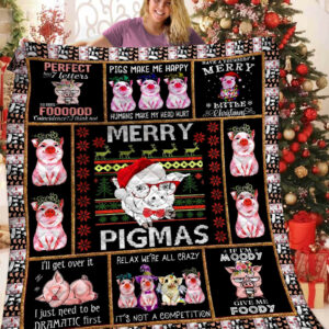 Pig Quilt Blanket BBB311005NL , 50 x 60 Inch, Quilt Bed Set