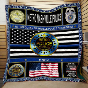 Police Quilt Blanket DHC0910661VT , Quilt Bed Set Size Single, Twin, Full, Queen, King, Super King