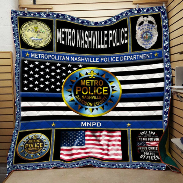Police Quilt Blanket Dhc0910661Vt , Quilt Bed Set Size Single, Twin, Full, Queen, King, Super King