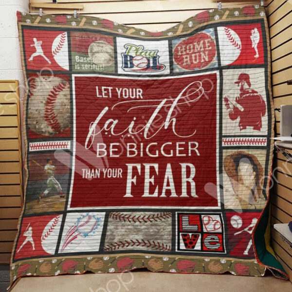 Baseball Quilt Blanket Dhc11021083Td , 50 X 60 Inch, Quilt Bed Set