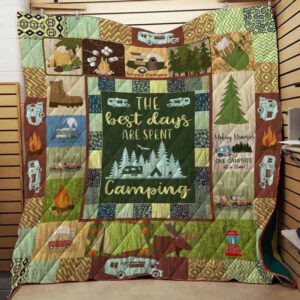 Camping Quilt Blanket DHC1402528TD , Quilt Bed Set Size Single, Twin, Full, Queen, King, Super King