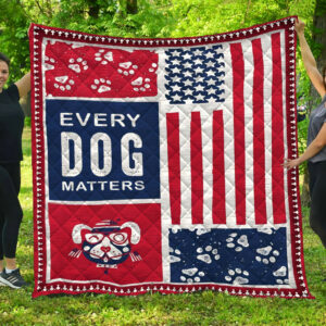 Dog Matter MMC1611905 Quilt Blanket , 50 x 60 Inch, Quilt Bed Set