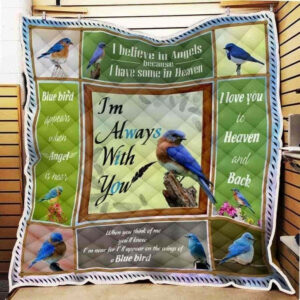 Blue Bird CL05100010MDQ Quilt Blanket , 50 x 60 Inch, Quilt Bed Set