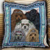 Dachshund Dog Quilt Blanket Dhc06021299Td , 50 X 60 Inch, Quilt Bed Set