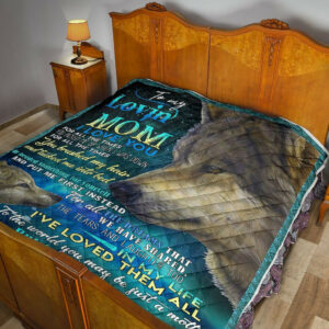 Daughter To Mom Quilt Blanket DHC02011773DD , Quilt Bed Set Size Single, Twin, Full, Queen, King, Super King