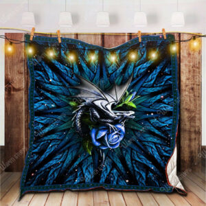 Purple Dragon Quilt Blanket Kp3 Dhc1312571Dd , Quilt Bed Set Size Single, Twin, Full, Queen, King, Super King
