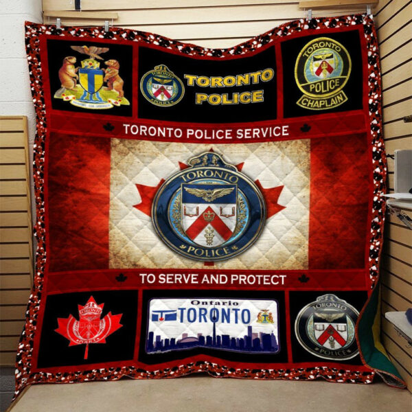 Police Quilt Blanket Dhc0910668Vt , 50 X 60 Inch, Quilt Bed Set