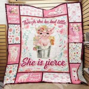 Pig Quilt Blanket DHC0102835TD , 50 x 60 Inch, Quilt Bed Set