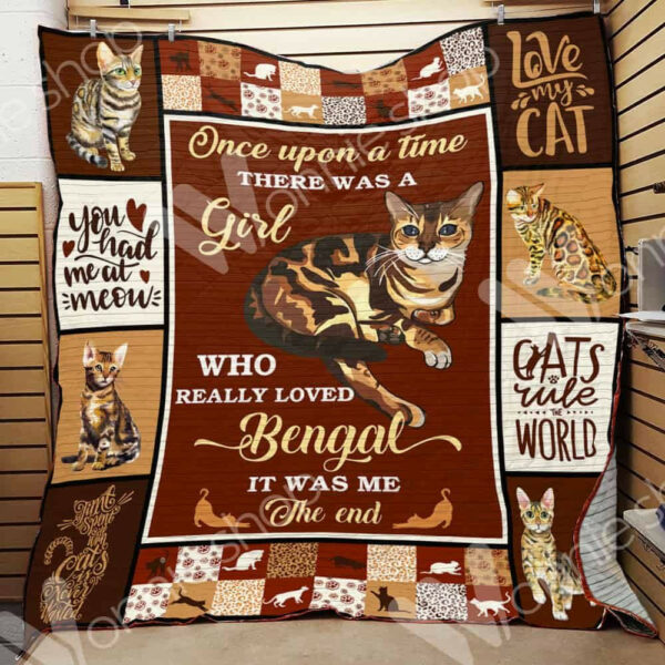 Bengal Cat Blanket Lnt0512009 Quilt Blanket , 50 X 60 Inch, Quilt Bed Set