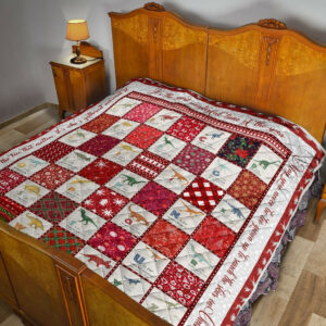 Dinosaur Quilt Blanket DHC02011128DD , 50 x 60 Inch, Quilt Bed Set