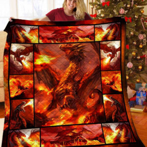 Dragon Quilt Blanket BBB121231HT , 50 x 60 Inch, Quilt Bed Set