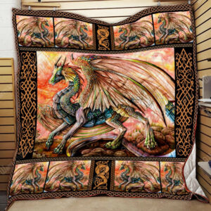 Dragon Quilt Blanket Kh53 Dhc1312109Dd , 50 x 60 Inch, Quilt Bed Set