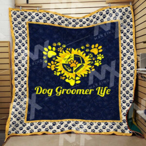 Dog Grooming Quilt Blanket DHC0910293VT , 50 x 60 Inch, Quilt Bed Set