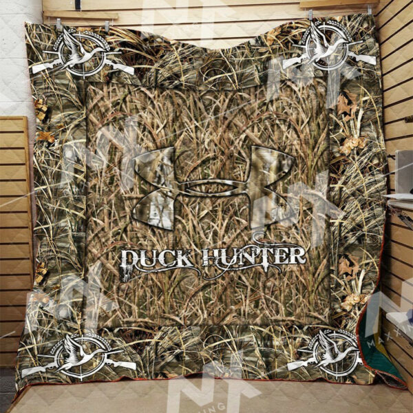 Hunting Quilt Blanket Dhc0910601Vt , 50 X 60 Inch, Quilt Bed Set