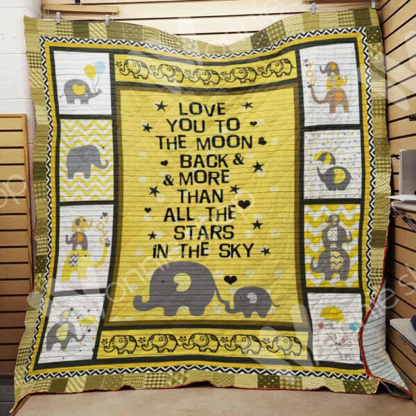 Elephant Quilt Blanket Dhc03021246Td , 50 X 60 Inch, Quilt Bed Set