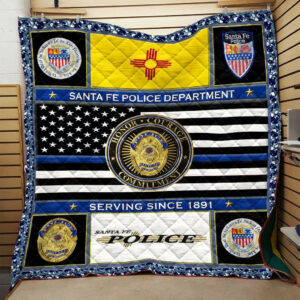Police Quilt Blanket DHC0910626VT , 50 x 60 Inch, Quilt Bed Set
