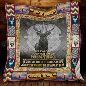 Deer Hunting CL18100213MDQ Quilt Blanket , 50 x 60 Inch, Quilt Bed Set