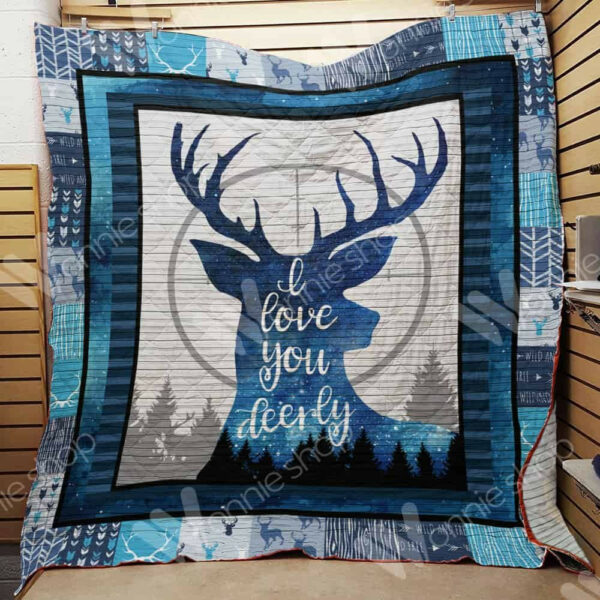 Hunting Quilt Blanket Dhc03021296Td , 50 X 60 Inch, Quilt Bed Set