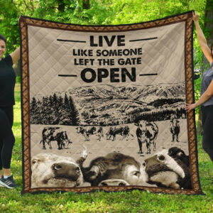 Quilt Blanket For Cow Lovers 24 Dhc1112200Dd , 50 x 60 Inch, Quilt Bed Set
