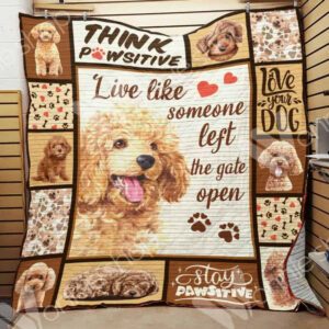 Poodle Dog Quilt Blanket DHC0102939TD , 50 x 60 Inch, Quilt Bed Set