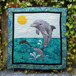 Dolphin NG072003B TBG Quilt Blanket , 50 x 60 Inch, Quilt Bed Set