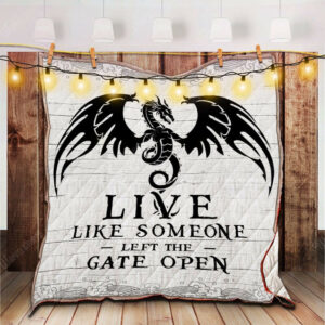 Dragon Quilt Blanket Lb254D Dhc1312613Dd , 50 x 60 Inch, Quilt Bed Set