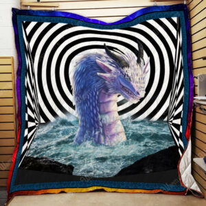 Purple Dragon Quilt Blanket Lb44 Dhc1312113Dd , 50 x 60 Inch, Quilt Bed Set