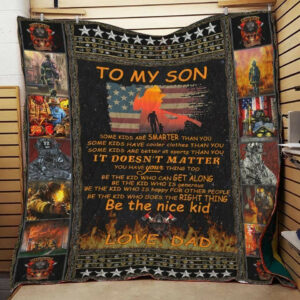 Dad To Son DT2109290CL Quilt Blanket , 50 x 60 Inch, Quilt Bed Set