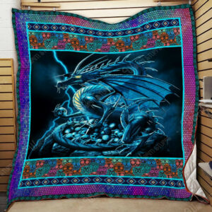 Dragon Quilt Blanket Kp84 Dhc131291Dd , 50 x 60 Inch, Quilt Bed Set