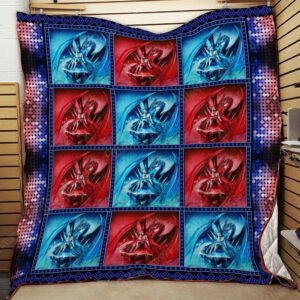 Dragon Quilt Blanket Kp9 Dhc131276Dd , 50 x 60 Inch, Quilt Bed Set