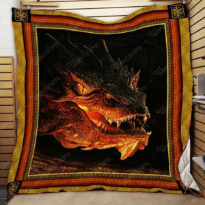 Dragon Face Quilt Blanket Dhc1312229Dd , 50 x 60 Inch, Quilt Bed Set