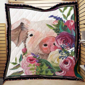 Pig CLD190748 Quilt Blanket , 50 x 60 Inch, Quilt Bed Set