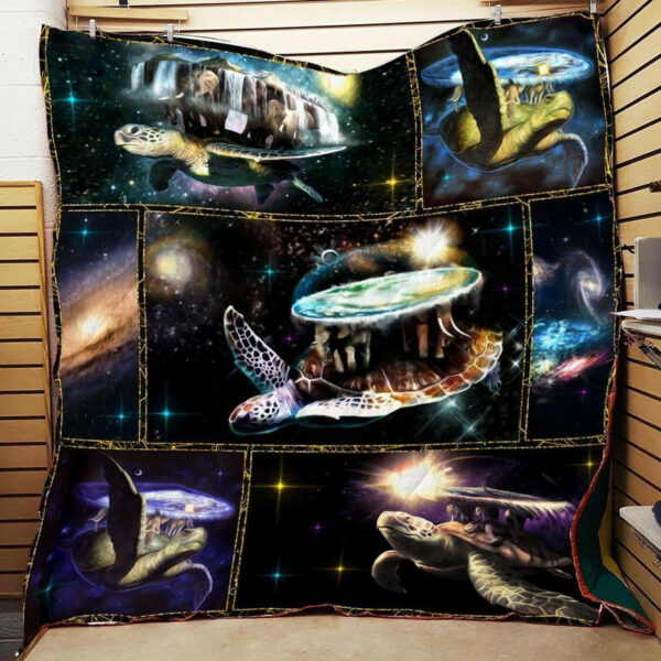 Turtle Quilt Blanket Dhc1312144Vt , 50 X 60 Inch, Quilt Bed Set