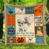 The Beatles Quilt Blanket For Fans, 50 X 60 Inch, Quilt Bed Set