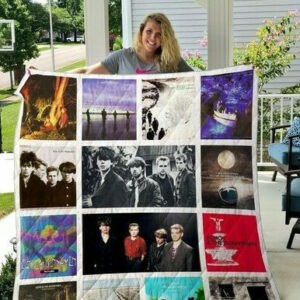 Echo  the Bunnymen Quilt Blanket On Sale! , Quilt Bed Set Size Single, Twin, Full, Queen, King, Super King