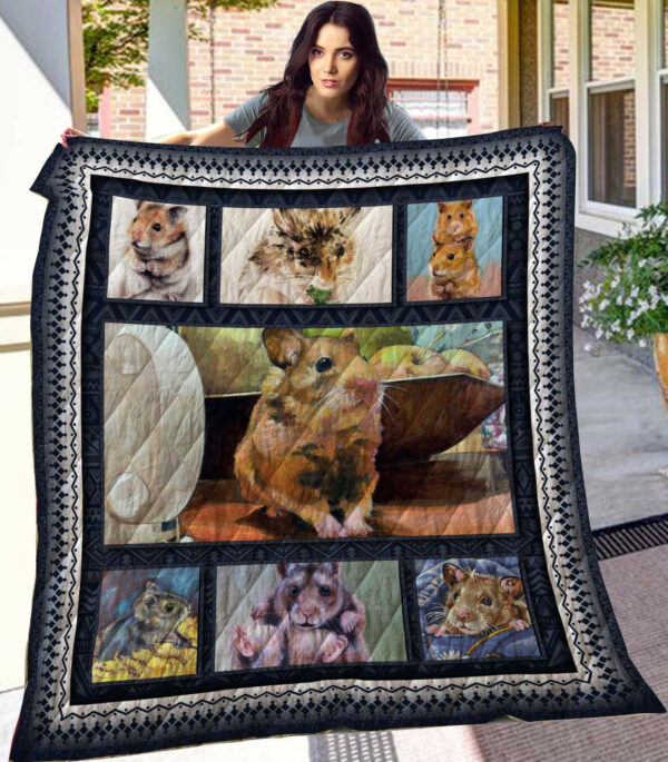 Hamster Quilt Blanket Dhc291170Vt , 50 X 60 Inch, Quilt Bed Set