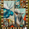 Cow Tn270613 Quilt Blanket , 50 X 60 Inch, Quilt Bed Set