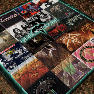 Queensrÿche Albums Quilt Blanket, 50 x 60 Inch, Quilt Bed Set