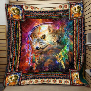 Dream Wolf DD1909224CL Quilt Blanket , 50 x 60 Inch, Quilt Bed Set