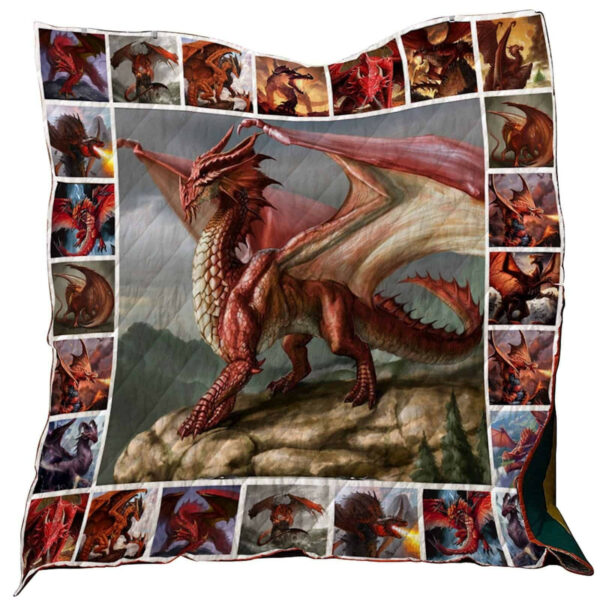 Red Dragon Washable Quilt Blanket 2712 01 Lh Dhc1312433Dd , 50 X 60 Inch, Quilt Bed Set