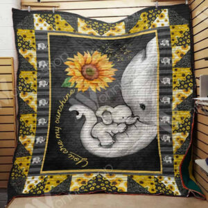 Elephant Elephant Mom Quilt Blanket DHC3112718TD , Quilt Bed Set Size Single, Twin, Full, Queen, King, Super King
