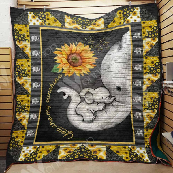 Elephant Elephant Mom Quilt Blanket Dhc3112718Td , Quilt Bed Set Size Single, Twin, Full, Queen, King, Super King