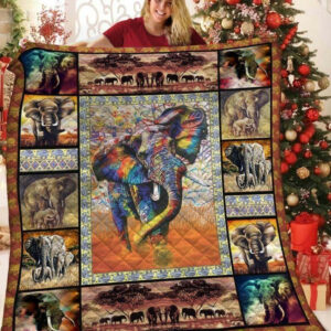 Elephant Everything You Want Quilt Blanket Dhc0401983Dd , 50 x 60 Inch, Quilt Bed Set