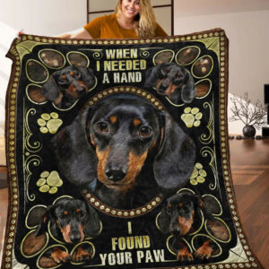Dachshund Quilt Blanket C9B010602NA , 50 x 60 Inch, Quilt Bed Set