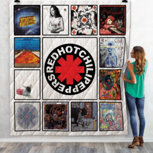 Red Hot Chili Peppers Quilt Blanket For Fans, 50 x 60 Inch, Quilt Bed Set