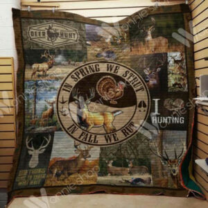 Deer And Turkey Hunting DD1809204CL Quilt Blanket , 50 x 60 Inch, Quilt Bed Set